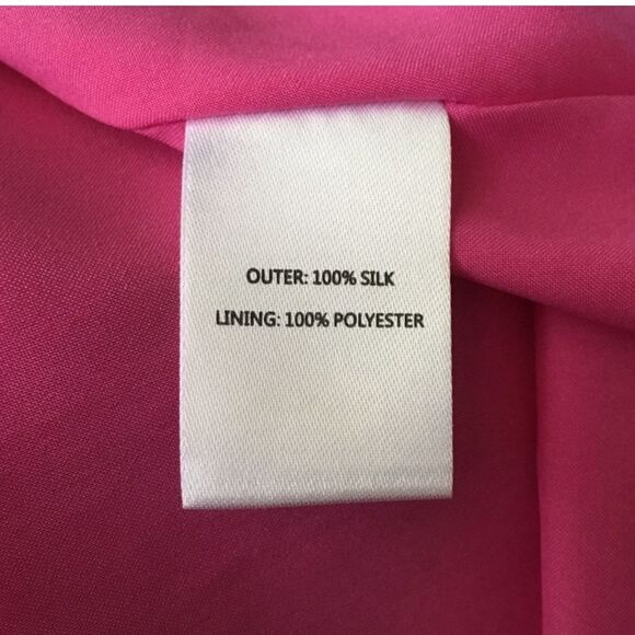 Saloni Aggie Silk Aymetrical Midi Dress size 6 - Picture 11 of 14